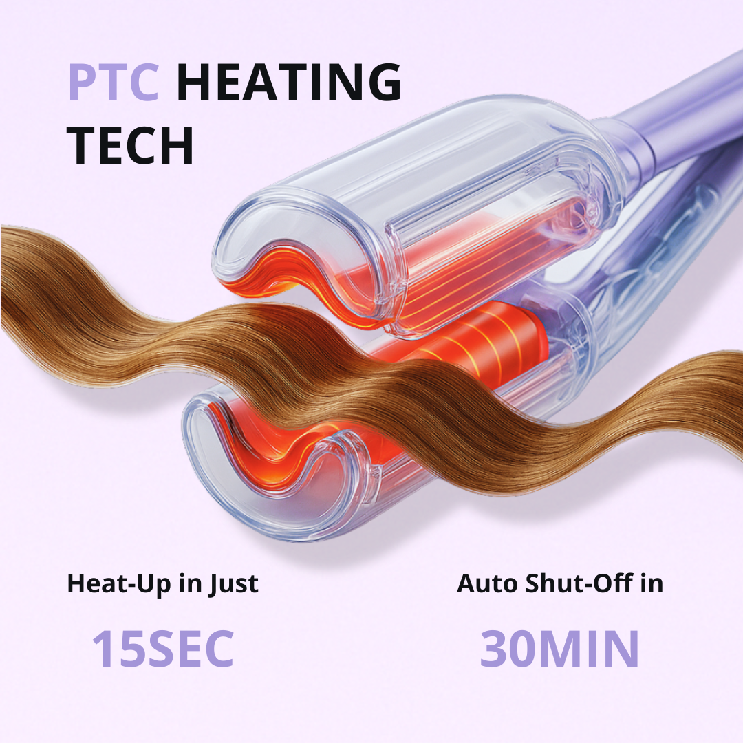 CurlMaster™ Curling Iron - Baby Waver Pro