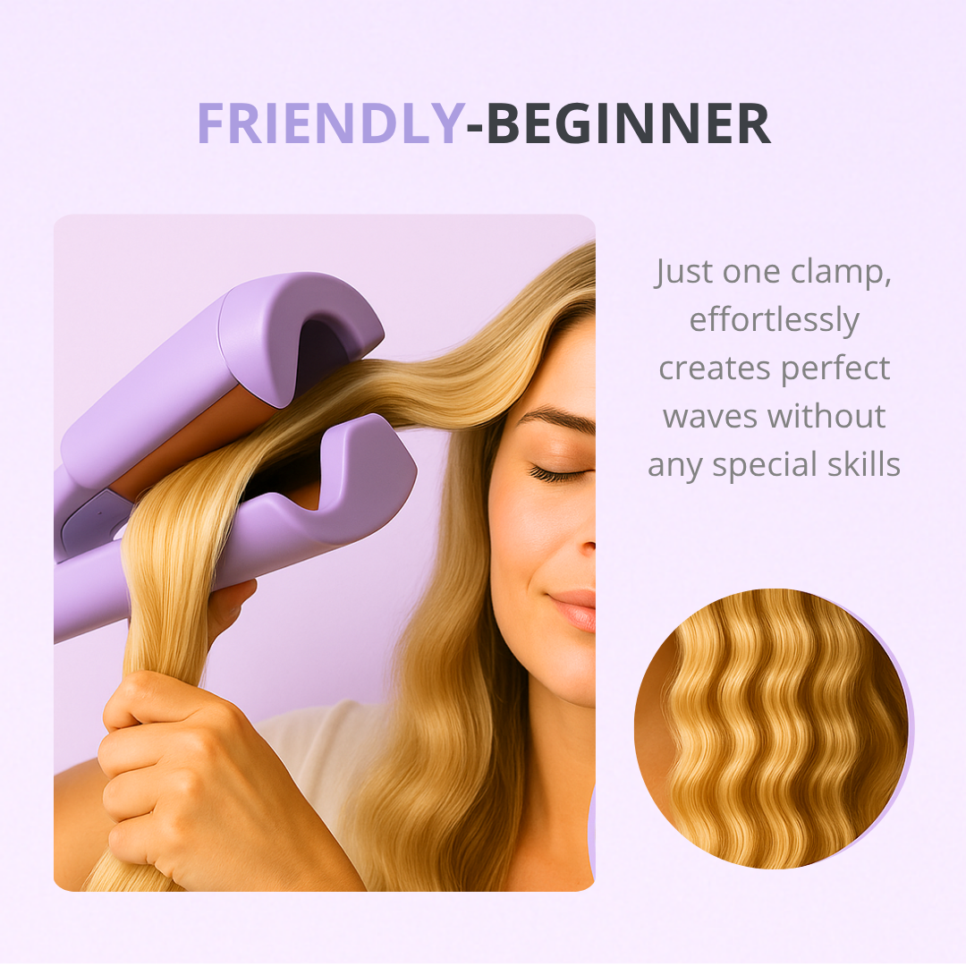 CurlMaster™ Curling Iron - Baby Waver Pro