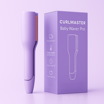 CurlMaster™ Curling Iron - Baby Waver Pro